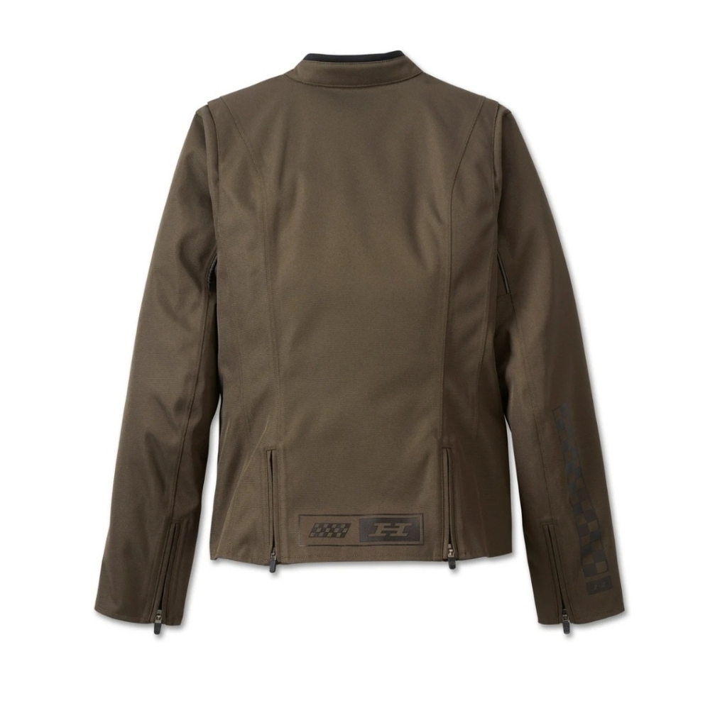 Harley Davidson Women's Courier Waterproof Textile Motorcycle Jacket 092025 - Picture 2 of 10